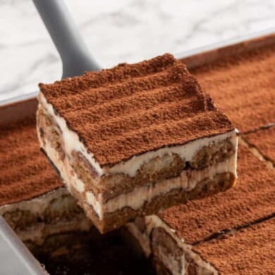 Tiramisu at Gyro Shop Dining