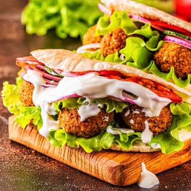 Falafel Combo Gyro at Gyro Shop Dining