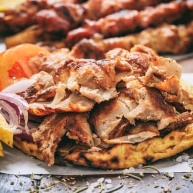 Chicken Platter at Gyro Shop Dining