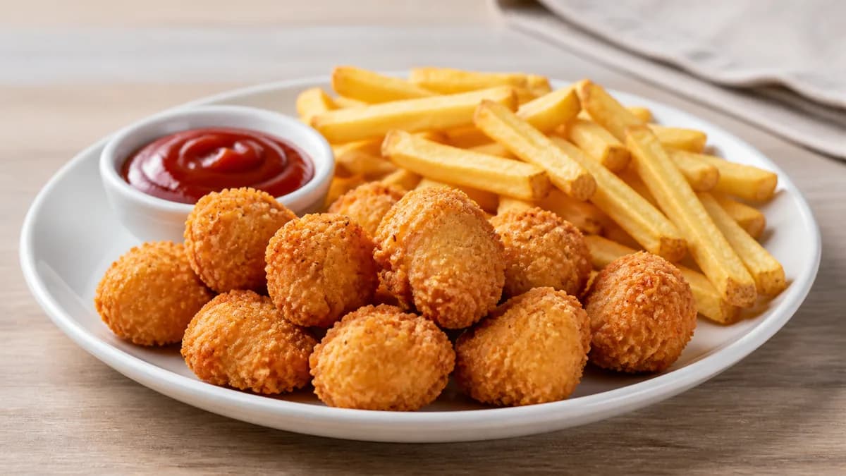 Popcorn Chicken at Gyro Shop Dining