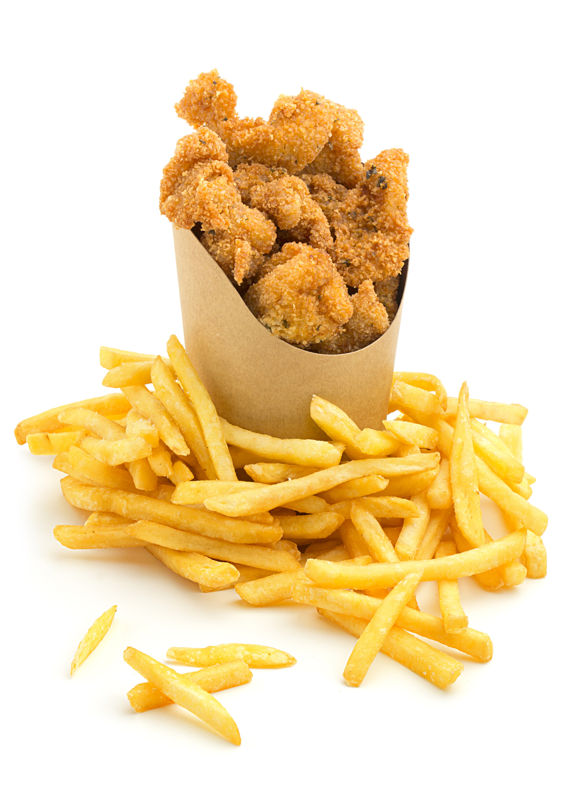 Popcorn Chicken 6 Pcs w/ Fries & Small Drink